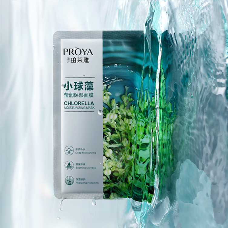 欧博代理平台小球藻莹润保湿面膜